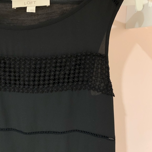 Loft black sleeveless top - Picture 4 of 4